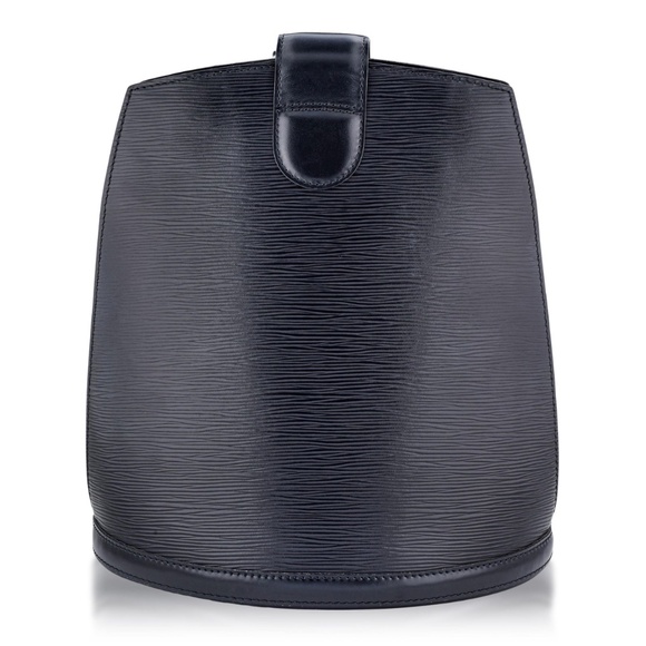 Authentic Louis Vuitton Epi Cluny Shoulder Bag, Black color  M52252 - Picture 3 of 17